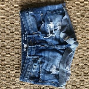 jean shorts